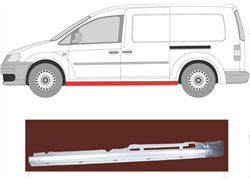 PRAG VW CADDY 04- LX PRODUŽENI ZA ČETVERA VRATA