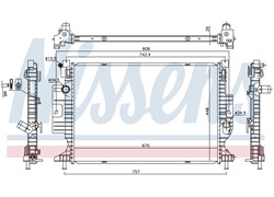 HLADNJAK VODE FORD FOCUS 14-18 1.5 ECOOBOOST BENZIN 2.0 TDCI