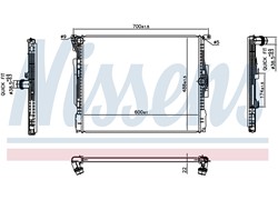 HLADNJAK VODE BMW 1 015-019 2,0 DIZ