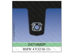 ŠAJBA BMW-4 F32/F36 CUOPE/GRA.C 013-020 SENZ.PROEKCIA