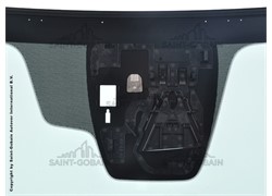 ŠAJBA MAZDA 6 012- SENZOR SVJETLA ACUS. TELECAMERA PILKINGTON