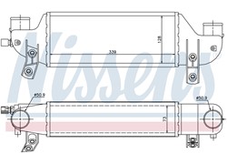 HLADNJAK INTERCOLER FORD FOCUS 98- 1,8TDI