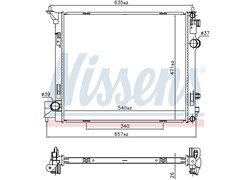 HLADNJAK VODE NISSAN QASHQAI 106 DCI 013-