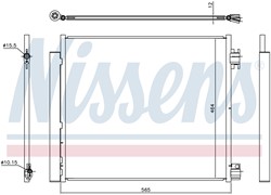 HLADNJAK KLIME NISSAN QASHQAI 014- 1,5DCI