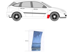 DONJI DIO NA BLATOBRANU FORD FOCUS 98- DX