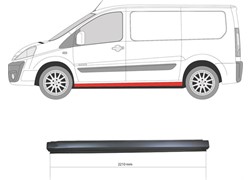 PRAG FIAT SCUDO 07- DX 2210MM