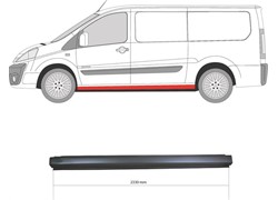 PRAG FIAT SCUDO 07- DX  PRODUŽENI 2330MM