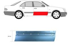 DONJI DIO PR VRATA/OPLATA NERC W210 95- DX