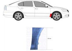 DONJI DIO BLATOBRANA ŠKODA OCTAVIA 04- DX