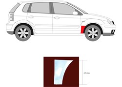 DONJI DIO BLATOBRANA VW POLO 01- DX