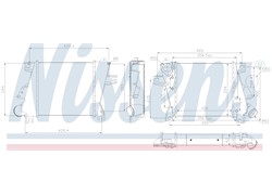 HLADNJAK INTERCOLERA NISSAN X-TRAIL 2,2 D 03-05