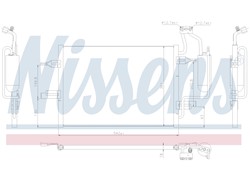 HLADNJAK KLIME OPEL MERIVA 1,4 I 16V-1,6 8V/16V-1,8 8V-1,7