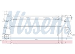 HLADNJAK INTERCOLERA OPEL VIVARO 06-14 2,0CDTI