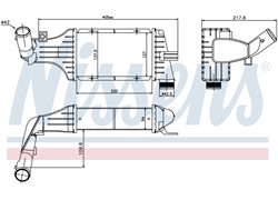 INTERCOLER OPEL ZAFIRA 9--  2,0  2,2 DTI