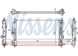 HLADNJAK VODE OPEL ASTRA J 010- 1.6 BENZIN