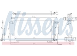 HLAD. KLIME AUDI A4 015- 2.0 TFSI BENZIN (678X335X12)