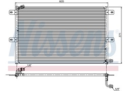 HLADNJAK KLIME SEAT IBIZA 95- (55X35X2.0)