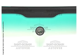 ŠAJBA PORCHE BOXSTER 96- ANTENA PILKINGTON