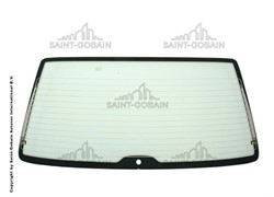 ZADNJA ŠAJBA CITROEN SAXO 96-03 SEKURGLASS