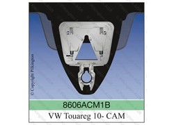 ŠAJBA VW TOUAREG 2010- SENZOR AKUS-TELECAMER GRIJAČ PILKINGTON