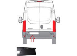 LAJSNA ZAD. VRATA IVECO DAILY 014- LX S KOPČAMA