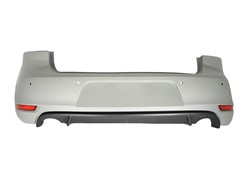 BRANIK ZAD VW GOLF VI 08- SA SPOJLEROM S DVA ISPUHA  GT/GTI/GTD