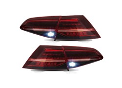 ŠTOPLAMPA VW GOLF VII GTI 012- SET DX+LX UNUTARNJE I VANJSKE LED