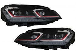 FAR VW GOLF VII GTI 013- SET FULL LED IMPLEMENTACIJA VII NA VII+