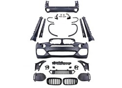 BRANIK PR.+ZAD. SET BMW X5 F15 013- M-TECH IZGLED RORE+PRAG+REŠE