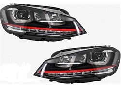 FAR VW GOLF VII GTI 012- SET DX+LX XENON AFS