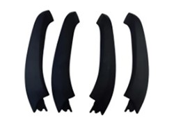 RUKOHVAT VANJSKI BMW X3 G01 017- SET 4 DIJELA CRNI POKLOPCI