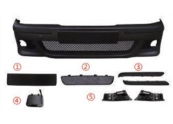 BRANIK PRED. BMW 5 E39 M5 96- SET