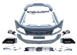 BRANIK PRED.+ZAD. VW GOLF VI R20 09- SET+PRAGOVI+MAGLENKE+REŠETK