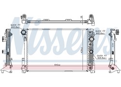 HLADNJAK ISTI KAO 67161  VODE MERC W204/212