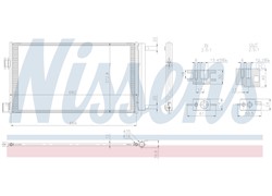 HLADNJAK KLIME DACIA DUSTER 017- 1,5DCI