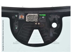 ŠAJBA VOLVO XC60 017- SENZ AKUST GRIJ KAM ADAPT SVIJ ST. GOBAIN