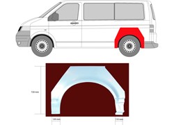 RUP ZADNJ VW T5 03- LIJEVI