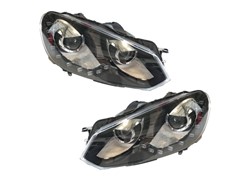 FAR VW GOLF VI 08-012 SET DX+LX XENON S LED POZICIJOM