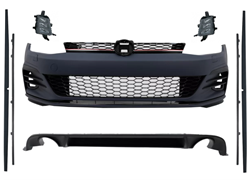 BRANIK PRED. VW GOLF VII GTI 016- SET +PRAGOVI+ZAD. SPOJLER