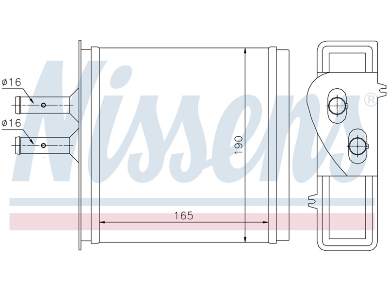 HLADNJAK GRIJANJA FIAT PUNTO I 46721212