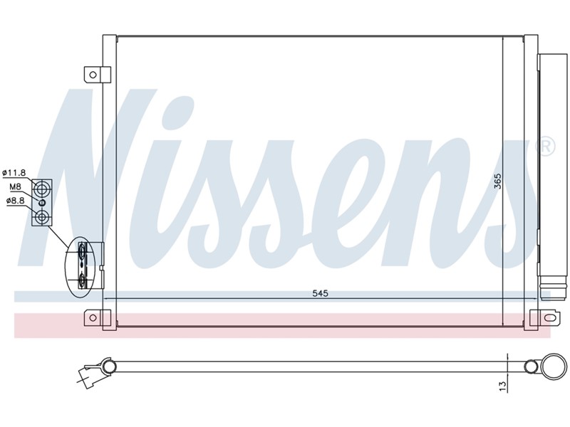 HLADNJAK KLIME FIAT 500 012-