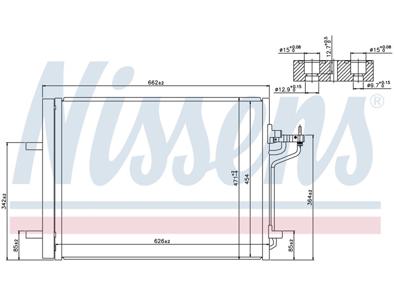 HLADNJAK KLIME FORD FOCUS 011-