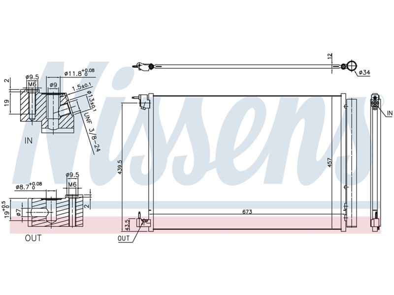 HLADNJAK KLIME MERCEDES W205 015-