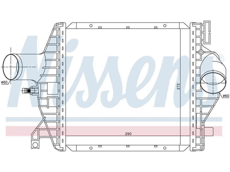 HLADNJAK INTERCOLERA MERC VITO 96-