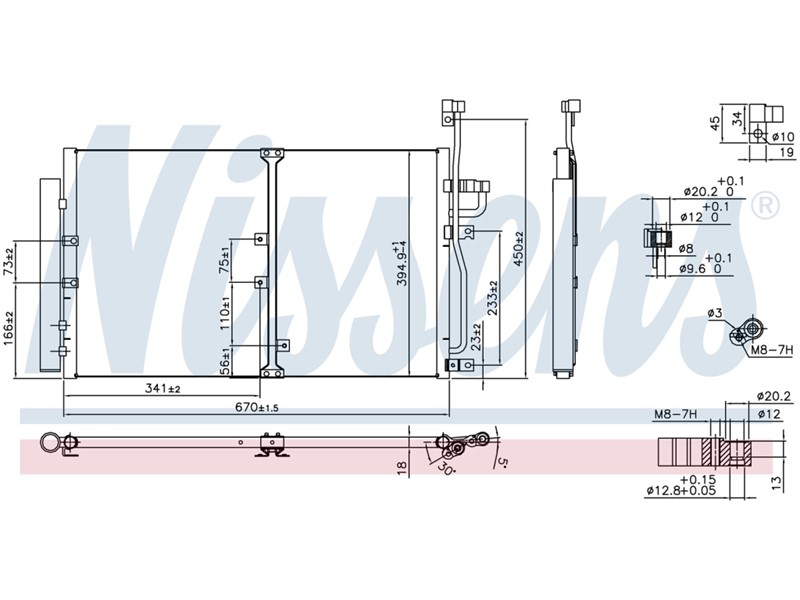 HLADNJAK KLIME CHERVOLET CAPTIVA OPEL ANTARA 06-