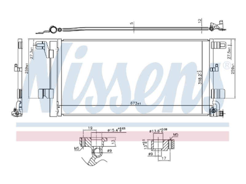 HLADNJAK KLIME AUDI A4 015-  2,0 TDI