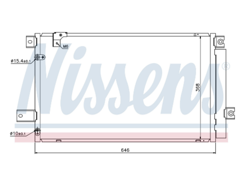 HLADNJAK KLIME TOYOTA VERSO 04-  2,2D