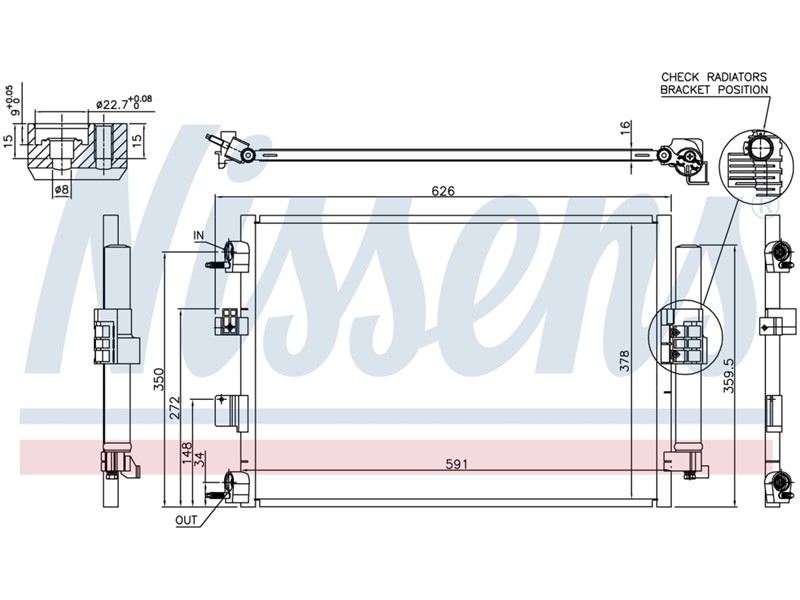 HLAD KLIME FORD C-MAX 010-