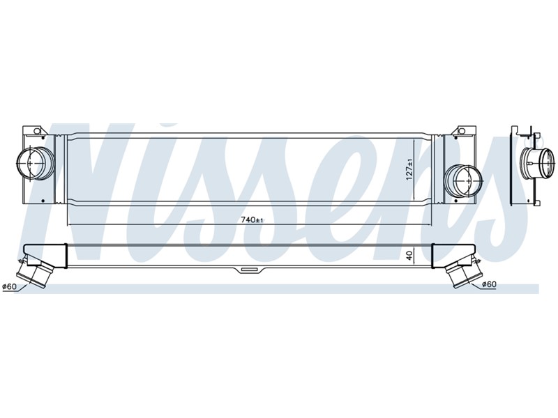 HLADNJAK INTERCOLERA FIAT DUCATO 06- 2,3 JTD