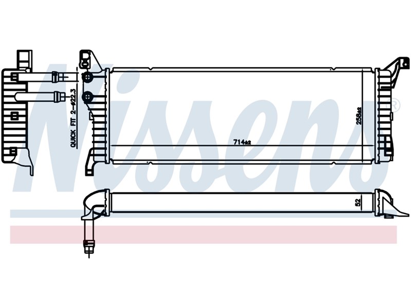 HLADNJAK VODE VW T6 015-  2,0TDI